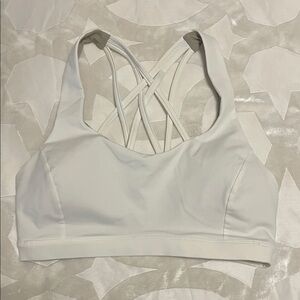 Lululemon  White Sports Bra